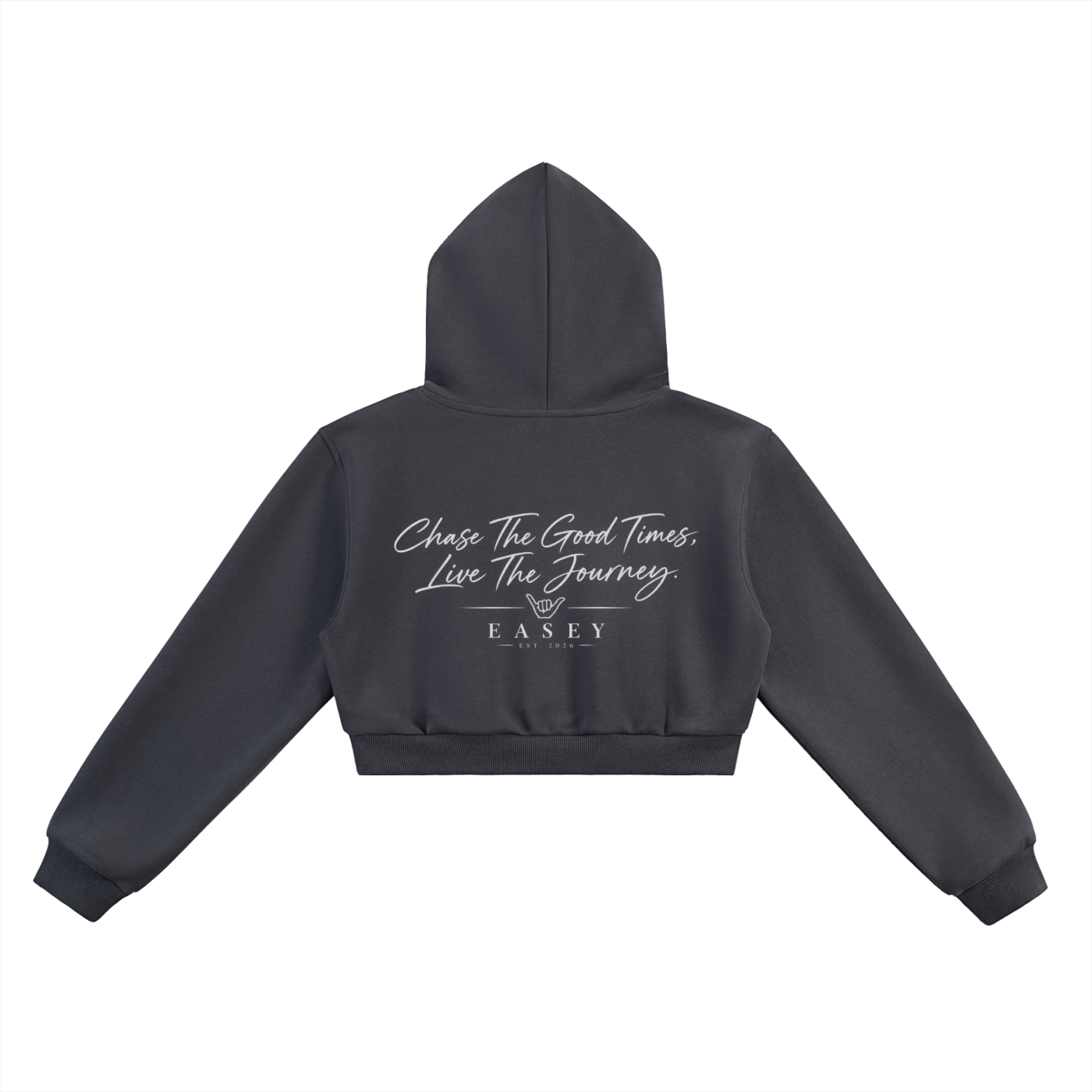 Easey Clothing - The Journey Cropped Hoodie