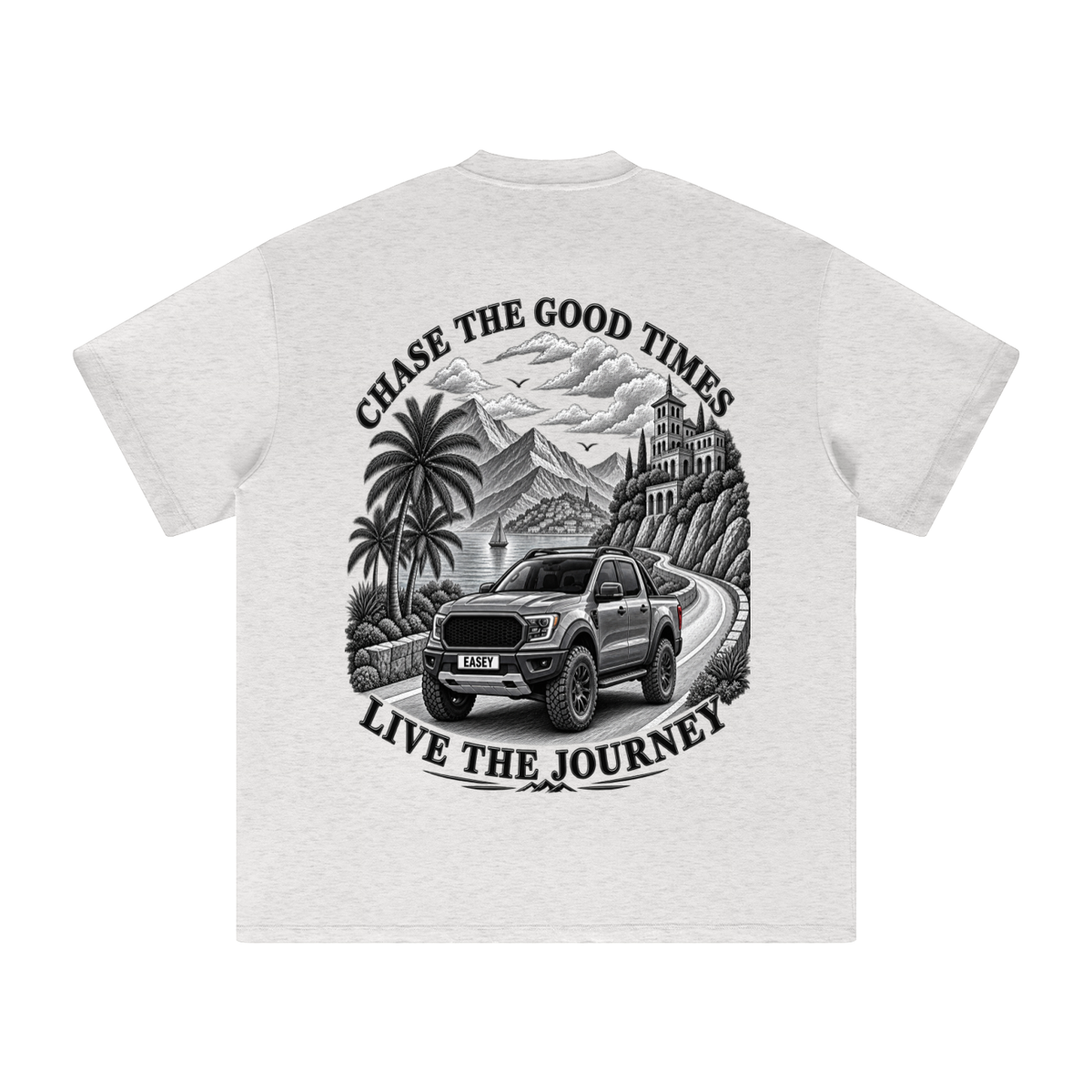 Easey clothing Chase the Good Times Truck T-Shirt