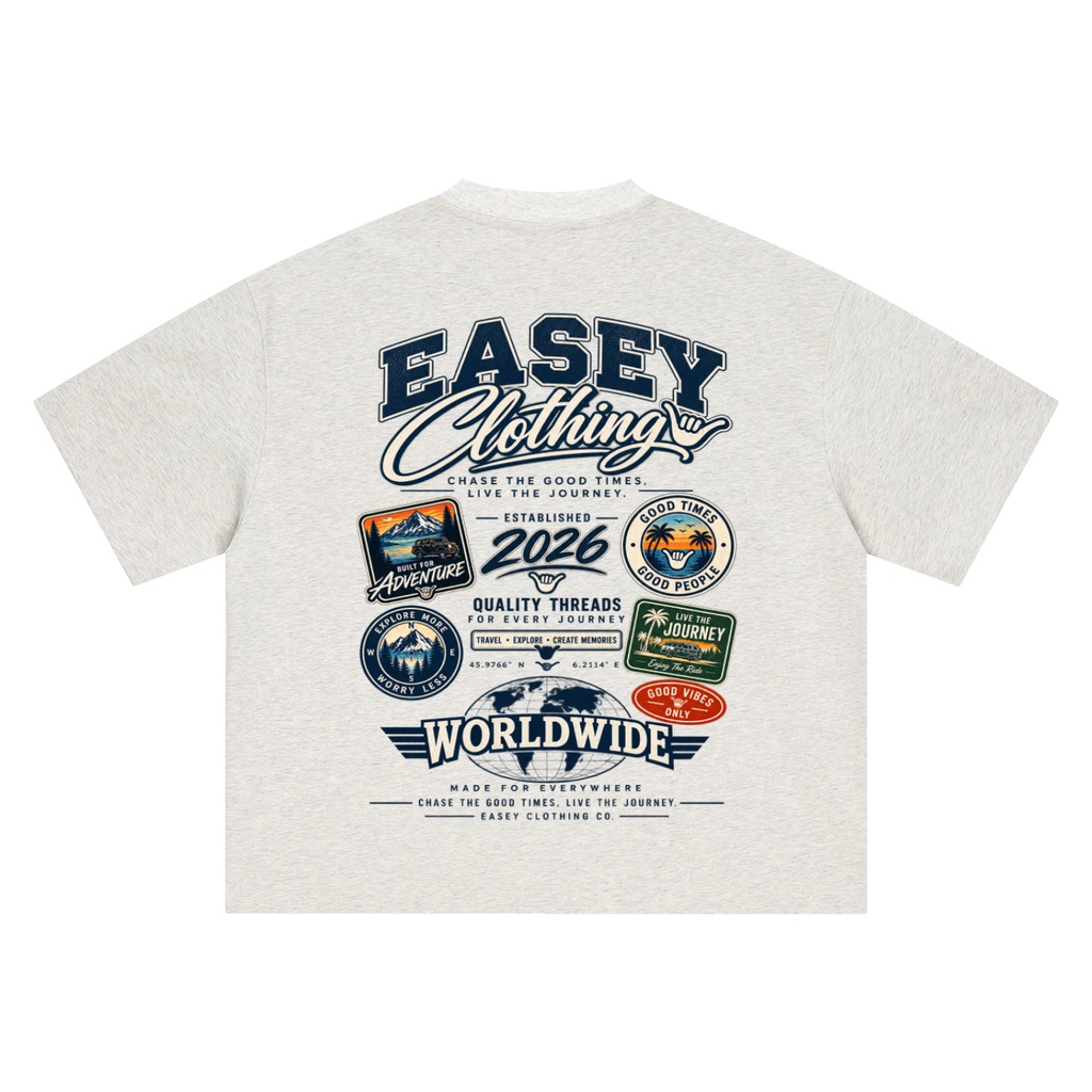 Easey Clothing - Worldwide Oversized T-Shirt