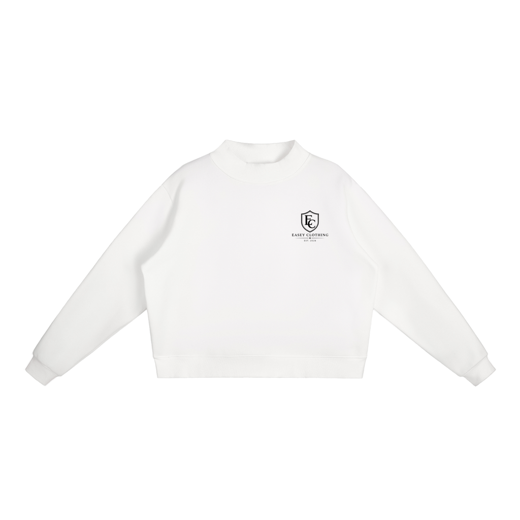 Easey Clothing - Signature Mock-Neck Crew Sweatshirt