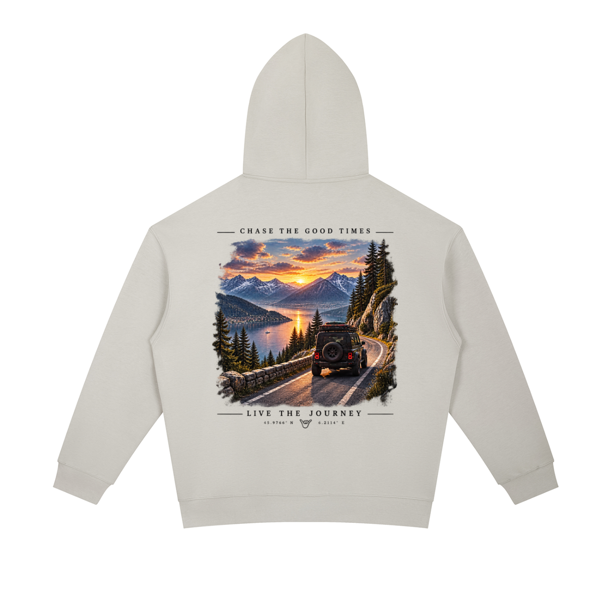 Easey Clothing - Chase the Good Times Heavyweight Hoodie