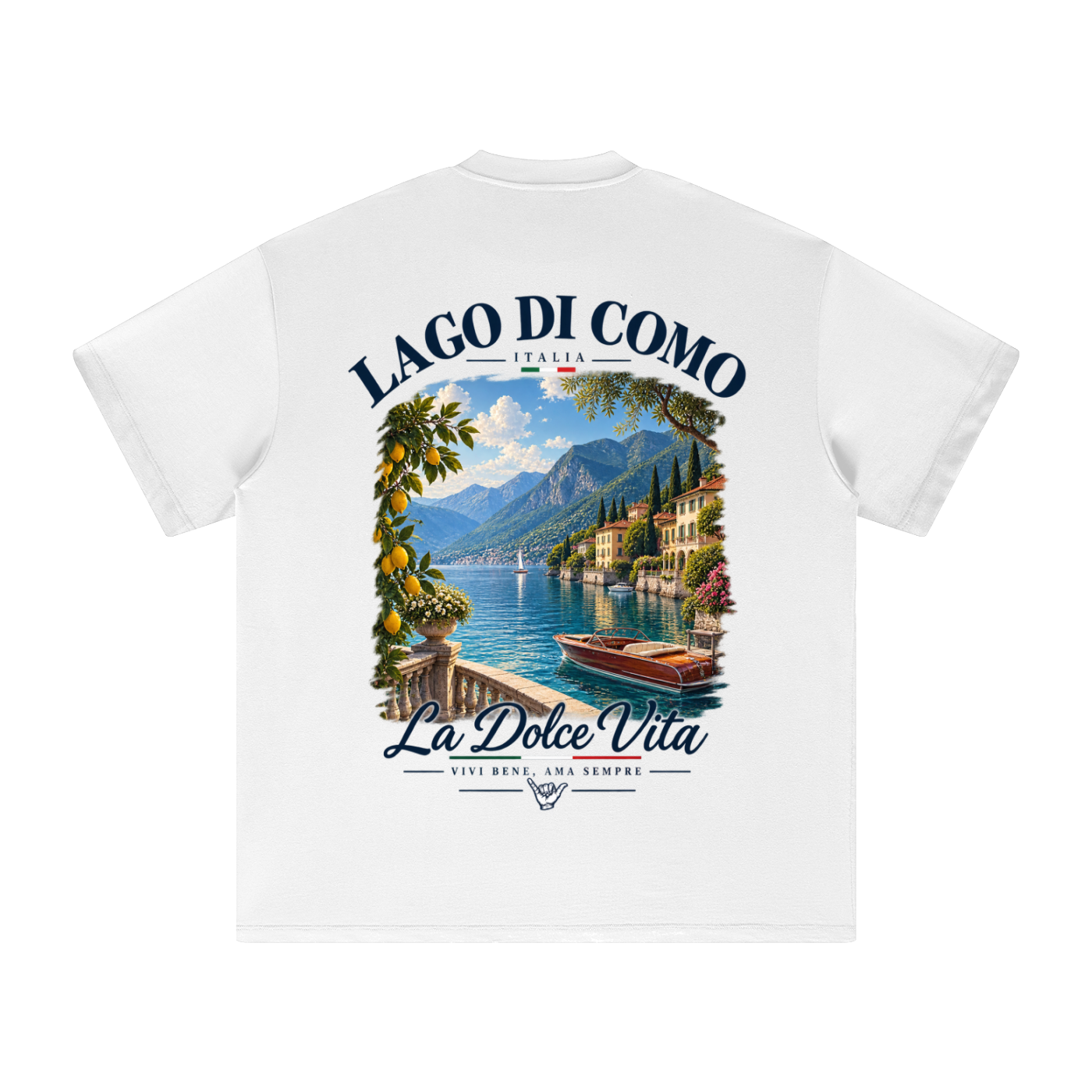 Easey Heavyweight  Lake Como T-Shirt